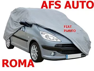 AUTO ABDECKPLANE ABDECKPLANE FIAT GRANDE PUNTO ABARTH BJ 2010 IMPER ZIP FAHRT - Bild 1 von 1