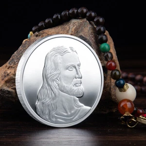 Moneda Última Cena Jesucristo Gran Recuerdo Religioso Fe Desafío Moneda - Imagen 1 de 11