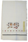 Patience Brewster Krinkles Dice Game Room Embroidered Bar Hand Guest Tea towel