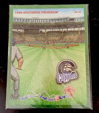 COLUMBUS CLIPPERS 1999 SOUVENIR PROGRAM 