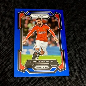 Bruno Fernandes Blue Prizm /299, 2023-24 Panini Prizm Premier League, Man United - Picture 1 of 2