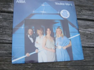 ABBA 1979 "VOULEZ-VOUS" NEW/SEALED ORGL VINTGE US RADIO/PROMOTIONAL LP w/STICKER - Picture 1 of 2