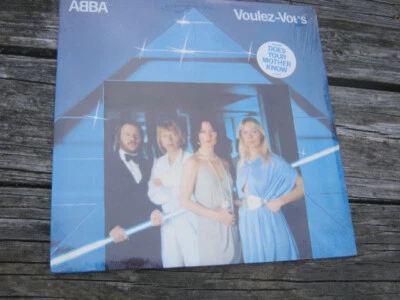 ABBA 1979 "VOULEZ-VOUS" NEW/SEALED ORGL VINTGE US RADIO/PROMOTIONAL LP w/STICKER - Image 1 of 2