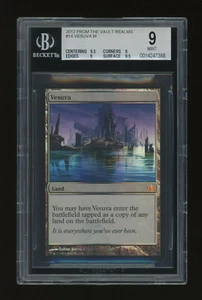 Vesuva FOIL BGS 9 - From the Vault Realms - Beckett Graded MTG - Picture 1 of 2