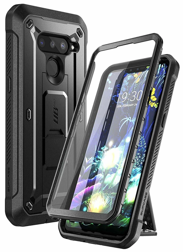 Funda con soporte para pantalla para LG V50 / V50 ThinQ 5G / V40 / V40 ThinQ SUPCASE Foto 1 de 4