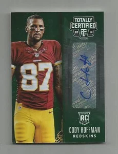 Autografo CODY HOFFMAN 2014 totalmente certificato VERDE 1/5 - Foto 1 di 1