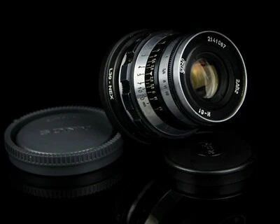 INDUSTAR-61 Soviet lens (2.8 / 53 mm) Copy Leica Mount M39 - SONY E NEX - Image 1 of 4
