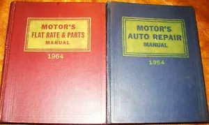 1964 1963 1962 1961 1960 1959 1958 2 volúmenes ¡Manuales de motor todos los autos americanos!! - Imagen 1 de 5