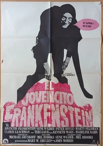 Young Frankenstein ORIGINAL Spanish '74 POSTER Mel Brooks Marty Feldman Igor art - Foto 1 di 4