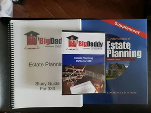 HS330 Fundamentals of Estate Planning Study Material - BigDaddy - Fontaine- LOT - Picture 1 of 12