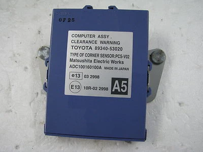 Lexus IS220D IS250 Computer Assy Avviso Di Chiarezza 89340-53020 Usato 2010 - Immagine 1 di 3
