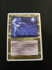 Axelrod Gunnarson Chronicles PLD Black Red Rare MAGIC CARD