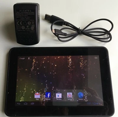ALCATEL Tablet ONETOUCH EV07 display 7 pollici con caricatore  - Immagine 1 di 4