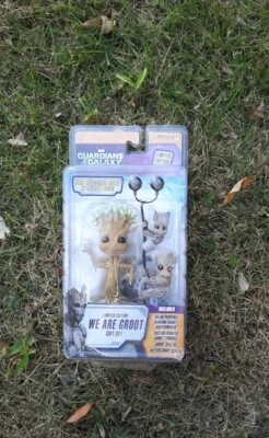 NECA Edición Limitada Guardianes de la Galaxia Groot Bodyknocker Auriculares Foto 1 de 2