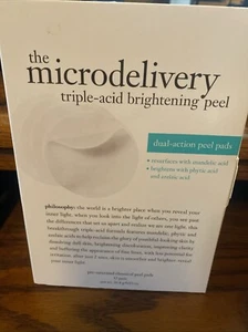 The Microdelivery Tampone Peeling Luminante Triplo Acido di Philosophy - 12 Pezzi - Foto 1 di 1