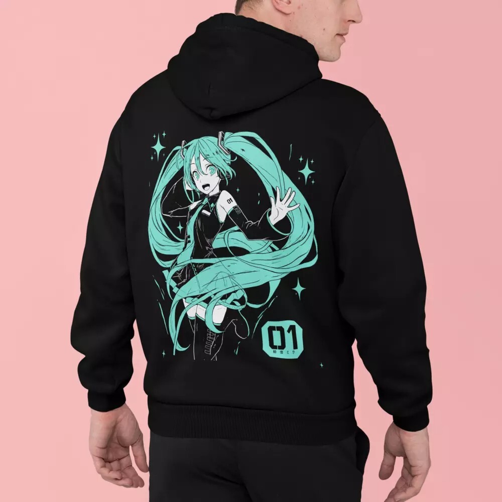 XLサイズ VR × HATSUNE MIKU HOODIE ⑤ メンズ