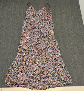 Old Navy Cami Dress Womens Small Multicolor Floral Fit & Flare Spring Boho - Picture 1 of 13