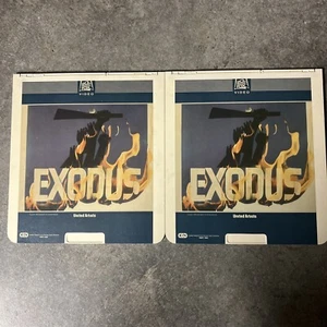 Vintage Fox Video Exodus 1960s film on Video disc CED - Picture 1 of 6