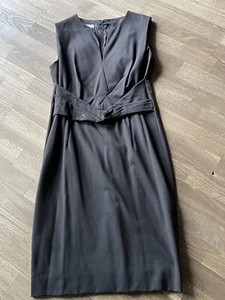 Etuikleid Akris schokobraun Gr. 40 neu mit Etikett NP 579,- - Bild 1 von 6