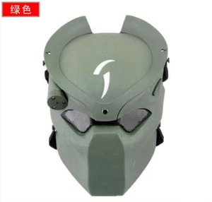 Alien VS. Predator Mask Helmet LED Headgear Field Face Guard Cosplay Props - Picture 1 of 19