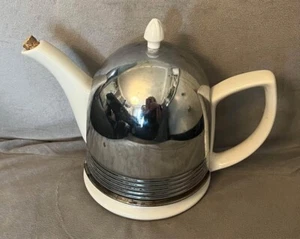 Vintage Hall China Company Tea or Coffee Pot Made in USA - Picture 1 of 6