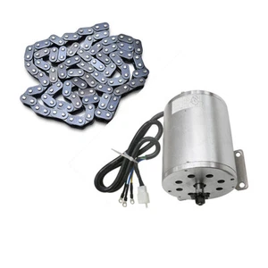48V 1800w Brushless Electric Motor + T8F Chain for Scooter Go Kart ATV E Bike - Picture 1 of 3