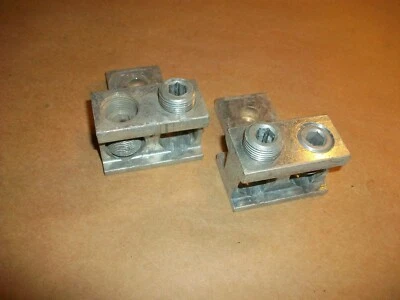 2pc  CMC 2AB-600 600KCMIL-4 CU9AL Terminal Lug   USED - Image 1 of 3