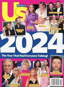 US WEEKLY MAGAZINE 2024 | THE YEAR THAT HAD EVERYONE TALKING - Picture 1 of 1