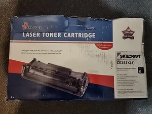 Skilcraft Laser Toner Cartridge CE255X - Black - Picture 1 of 2