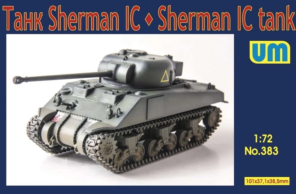Unimodels UM383 - 1:72 Medium Serbatoio Sherman Ic - Nuovo - Immagine 1 di 1