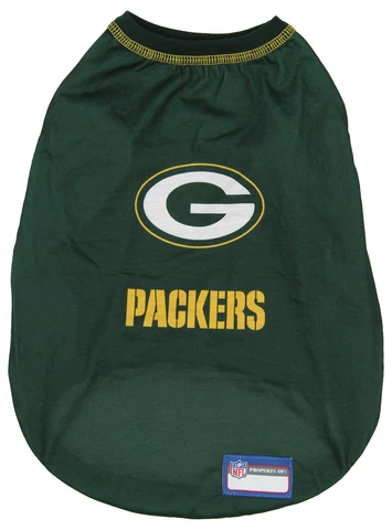 Zubaz X Pets First NFL Green Bay Packers Team Pet T-Shirt For Dogs Cover