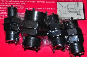 Lisle 29650 Antenna Nut Socket Set - Bild 1 von 6