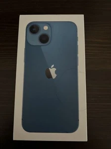 APPLE A2481 iPhone 13 Mini 128GB Azul CAJA VACÍA solamente - Imagen 1 de 6