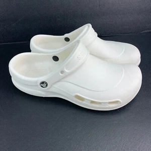 Zueco de ventilación Crocs Specialist II blanco zapato de trabajo unisex cocodrilo para hombre talla 9 W talla 11 - Imagen 1 de 12