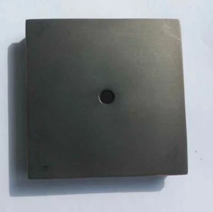 SQUARE METAL ( BRONZE ) LAMP BASE - NEW - Picture 1 of 3