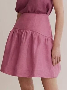 8 Country Road Linen Skirt NWOT $159 *BUY FIVE + ITEMS = FREE POST - Picture 1 of 5