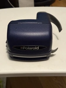 VINTAGE POLAROID ONE STEP AUTO FOCUS BLUE CAMERA - UNTESTED, (read Description) - Picture 1 of 8