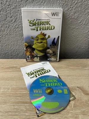 Shrek the Third (Nintendo Wii, 2007) – Complete In Box (CIB), Tested & Working ✅ - Image 1 of 4