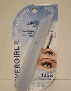 COVERGIRL Lash Blast SUPERCLOUD Mascara Super Black #800 Vegan Cruelty Free NEW - Picture 1 of 8
