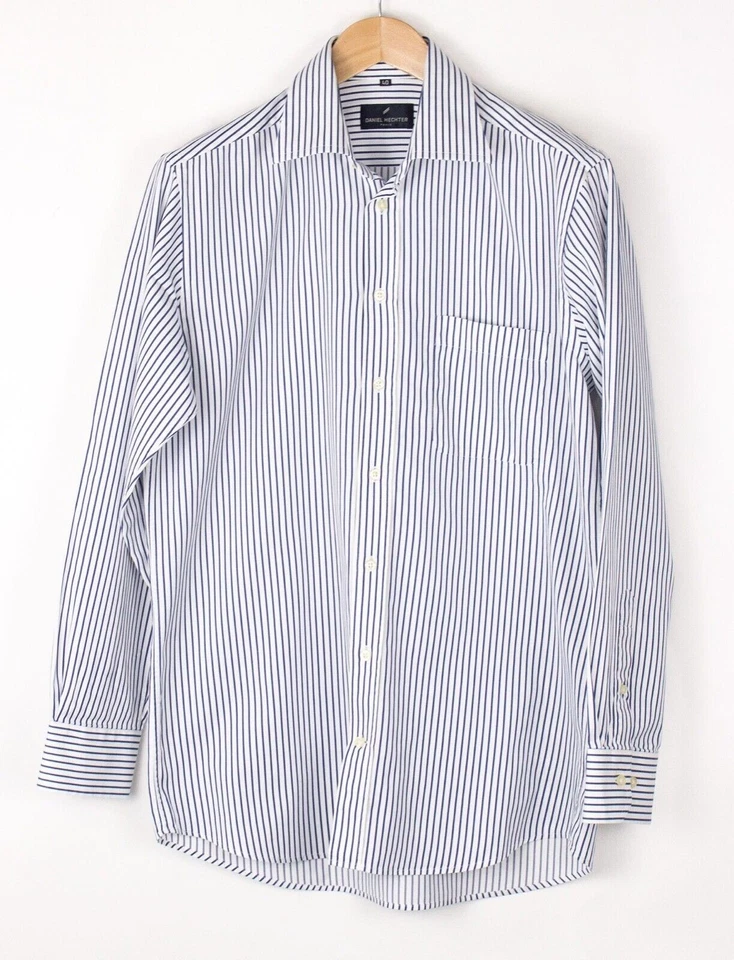 Camisa Casual Formal Para Hombre DANIEL HECHTER Talla 40 BAZ752 - Imagen 1 de 4