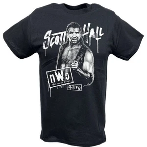 WWE Scott Hall NWo 4 Life Logo T-Shirt - Bild 1 von 4