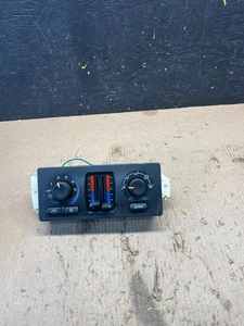 2003-2006 GMC Chevrolet Envoy Trailblazer Climate Control A/C Panel Q9393 DG - Picture 1 of 8