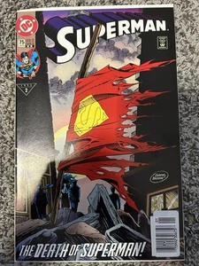 Jan 1993 DC Comic Book Superman #2 - The Death Of Superman! - 2nd Printing - Bild 1 von 6