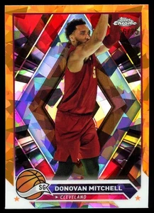 2023-24 Topps Cromo Naranja Zafiro #45 Donovan Mitchell/25 - Imagen 1 de 2
