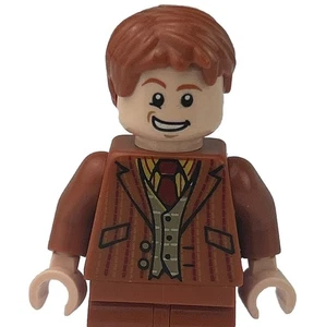 Lego Harry Potter Minifiguren: Zwillinge Fred & George Weasley: Dunkeloranger Anzug 10217 - Bild 1 von 3