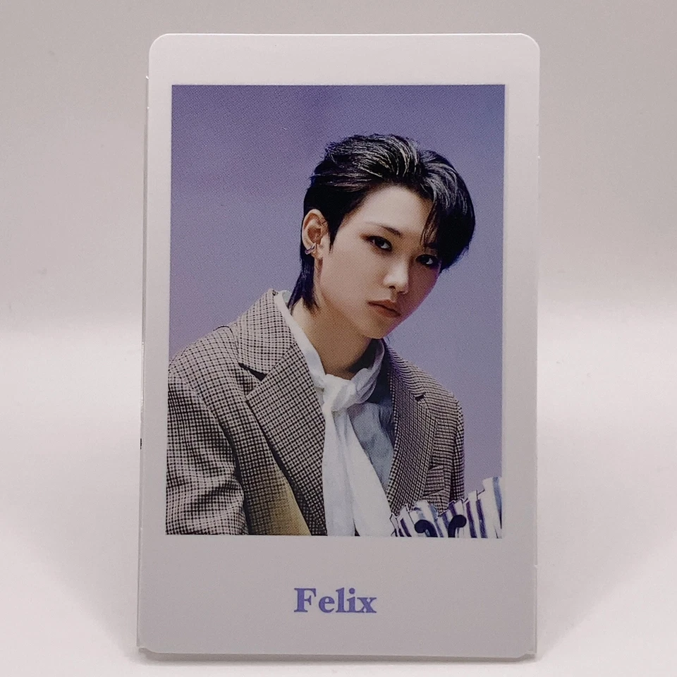 Scheda fotografica Felix Stray Kids The Sound SKZ JYP K-POP Idle ufficiale... - Immagine 1 di 4