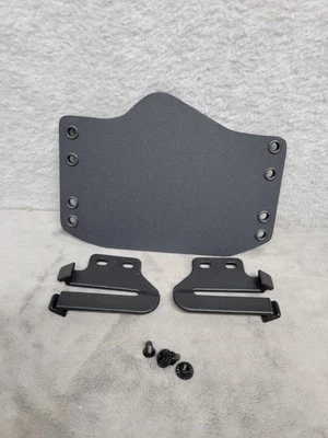 Pistola de calor Bullseye Funda OWB Open Carry para diestros moldeada tamaño mediano - negra Foto 1 de 4