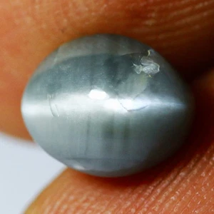 3.25Ct Oval 8.7 x 7 MM Blue Green TO Red Sri Lanka Natural Alexandrite Cats Eye - Picture 1 of 5