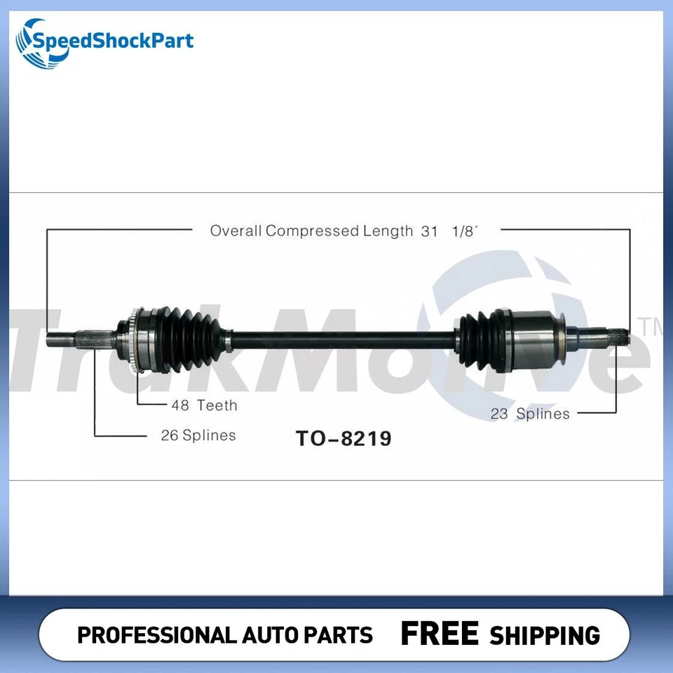 Rear Right CV Axle Shaft for Toyota Highlander 2.4L AWD 2004 2005 2006 2007 - Image 1 of 1