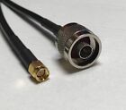 RG8X SMA Male to N Male Coaxial Cable Pick Your Length Lot USA Shipping